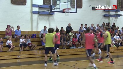 PSG : Quand Zlatan s’essaie au basket