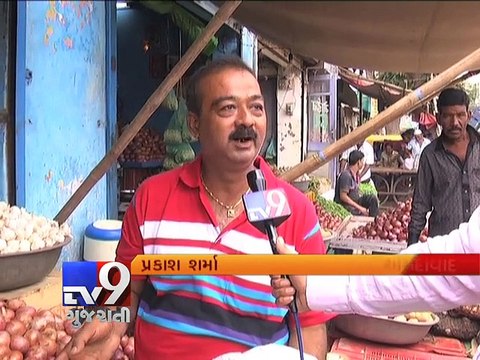 High retail price of onions continues to pinch pockets, Ahmedabad - Tv9 Gujarati