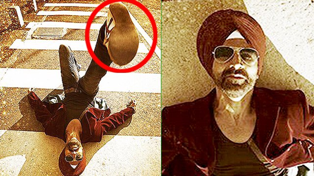 Akshay Kumar's WEIRD Look | Singh Is Bliing