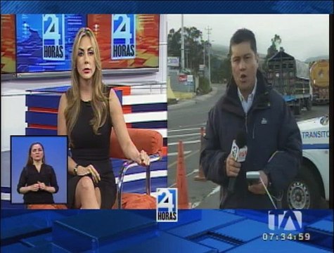 Continúa restringido el paso por la vía Papallacta-Baeza