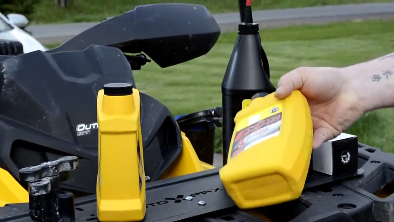 Engine & Gearbox Oil Change - Can-Am Outlander 1000XT
