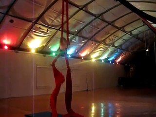 5 Year Old Amazing Elizabeth's Hawaii Aerial silk Performance
