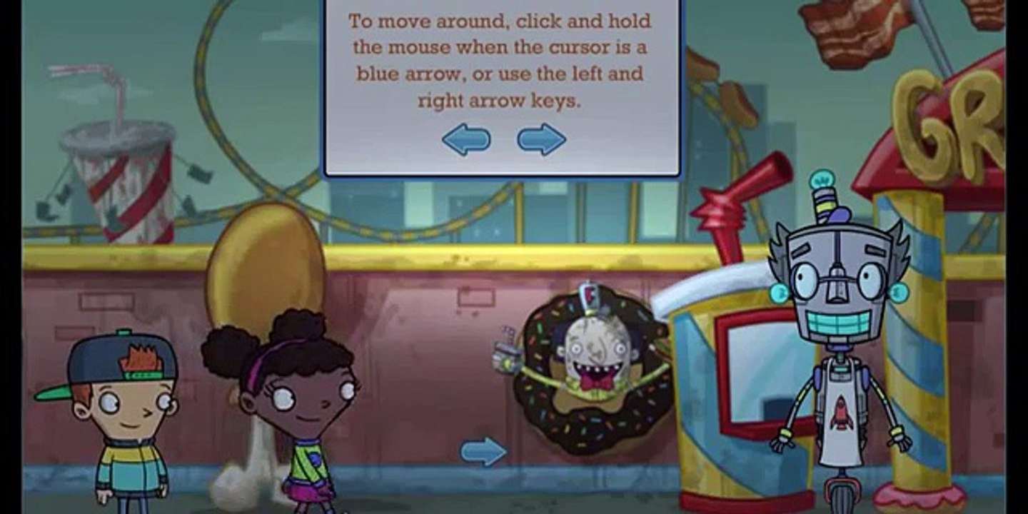 Fizzy's Lunch Lab Escape From Greasy World Cartoon Animation PBS Kids