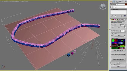 MultiScatter Tutorial #11 "Creating regular patterns by spline" option"