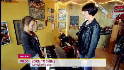 Dervla Kirwan on Lorraine Kelly 26 July 2011