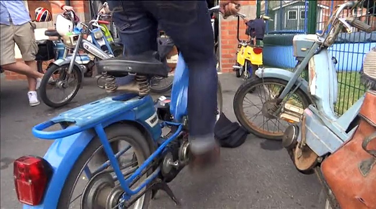 Easy Rider à mobylette