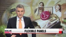 LG Display unveils flexible, transparent OLED panels