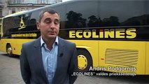 ECOLINES presents new bus in Riga
