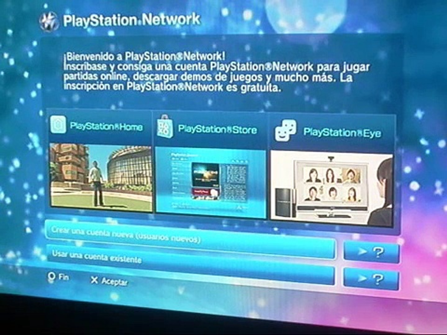 Como crear cuenta Playstation Network - video Dailymotion