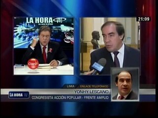 Congreso de la República: Lescano dice que Fredy Otárola sería carta del oficialismo