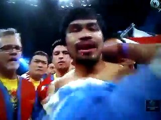 Jimmy Lennon jr. Manny Pacquiao introduction vs. Mosley