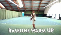 Tennis Training Baseline Hitting Ljubicic in Vienna 2009 - VLOG 12