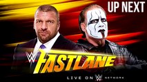 WWE Fast Lane 2015 - Sting vs Triple H Confrontation - Vigilante Returns! (WWE 2K15)