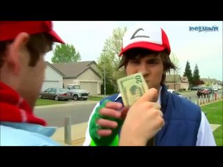Smosh - Pokémon in real life 1, 2, 3, y 4 - Español Latino Video #33