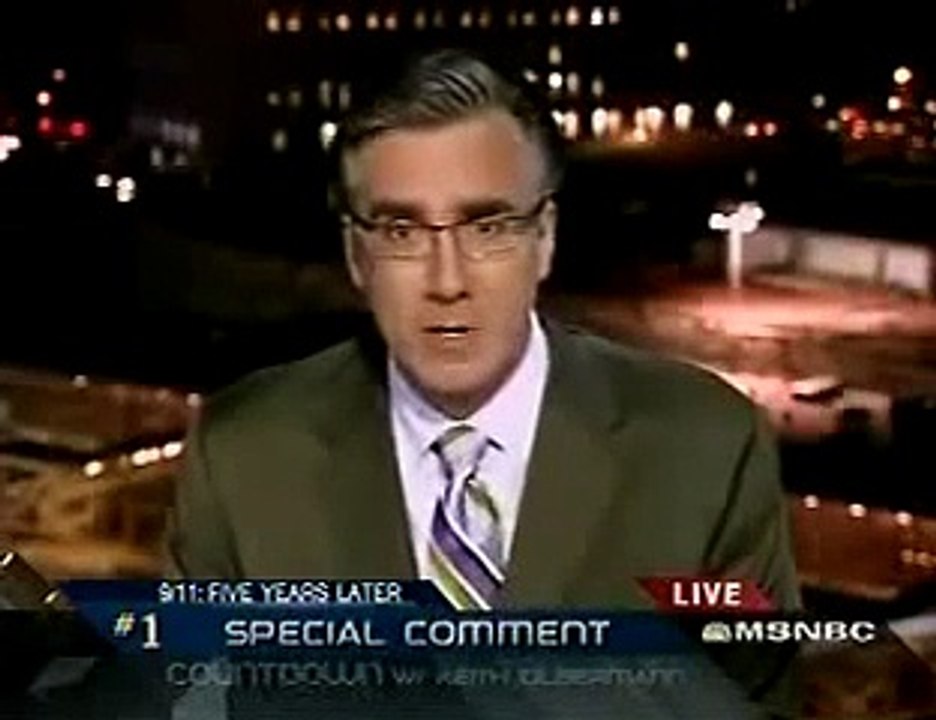 Keith Olbermann's 9/11 Special Comment, from Ground Zero