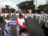 Martí Noticias — Manifestantes llegan a la Calle 8 de Miami