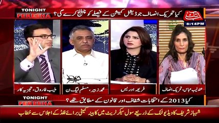 Tonight With Fareeha (Kiya PTI Judicial Commission Ke Faisle Ko Chalange Kare Gi?) On Abb Takk at 8:04 PM – 24th July 2015