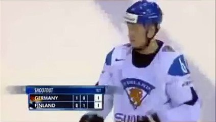 Jääkiekon MM 2011 Saksa - Suomi rankkarit: Mikael Granlund