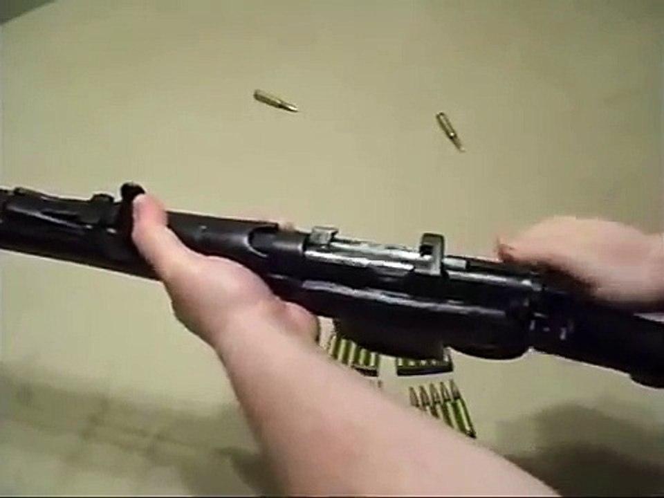Shooting the "Mad Minute" on a Lee Enfield rifle.