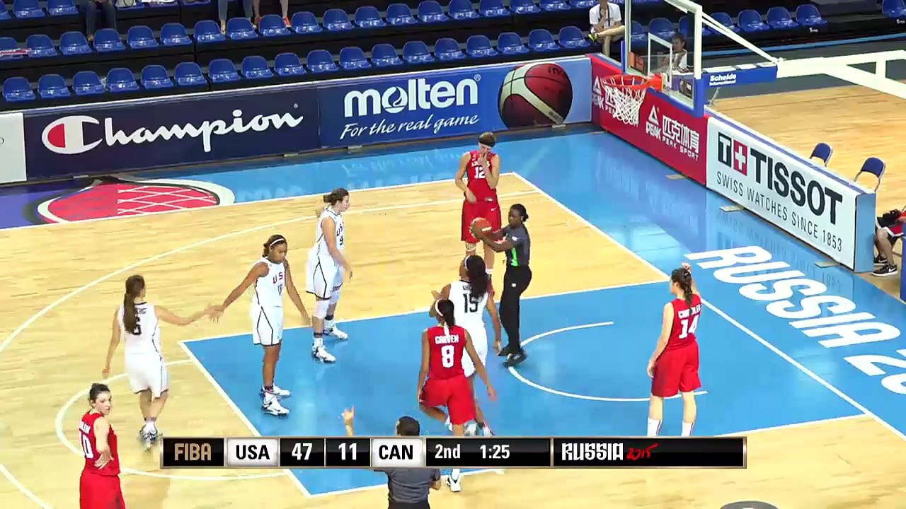 Russia v France 1/4 Finals LIVE  - 2015 FIBA U19  Women's World Championship (REPLAY) (2015-07-24 19:35:28 - 2015-07-24 21:04:06)