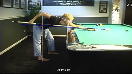 V1 Pro Billiard Instruction Perfect Stance & Stroke Video Analysis