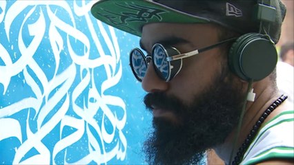 هذه قصتي.. أيمن أجهاني رسام غرافيتي ليبي مغترب