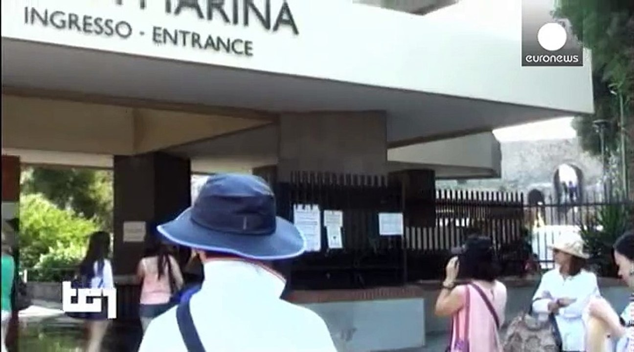 Pompeji: Touristen aus Ruinenstadt ausgesperrt