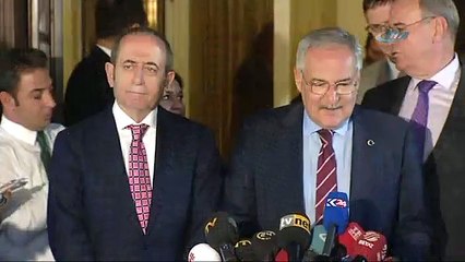 Koalisyon görüşmesi sonrası ilk açıklama