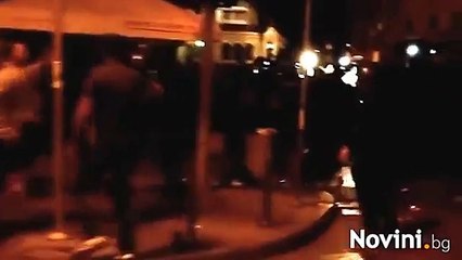 Полицейско насилие по улиците на София
