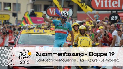 Zusammenfassung - Etappe 19 (Saint-Jean-de-Maurienne > La Toussuire - Les Sybelles) - Tour de France 2015