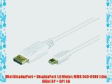 Mini DisplayPort > DisplayPort 10 Meter MMK 645-0100 1.0m (Mini DP > DP) SB