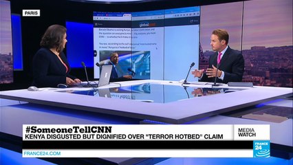 Kenya urges #SomeoneTellCNN