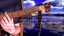 How To Play Super Mario Bros Guitar Tablature - Difficult Finger Picking Tab Lesson