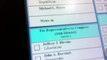 Voting Problem - Diebold Electronic Voting Machine
