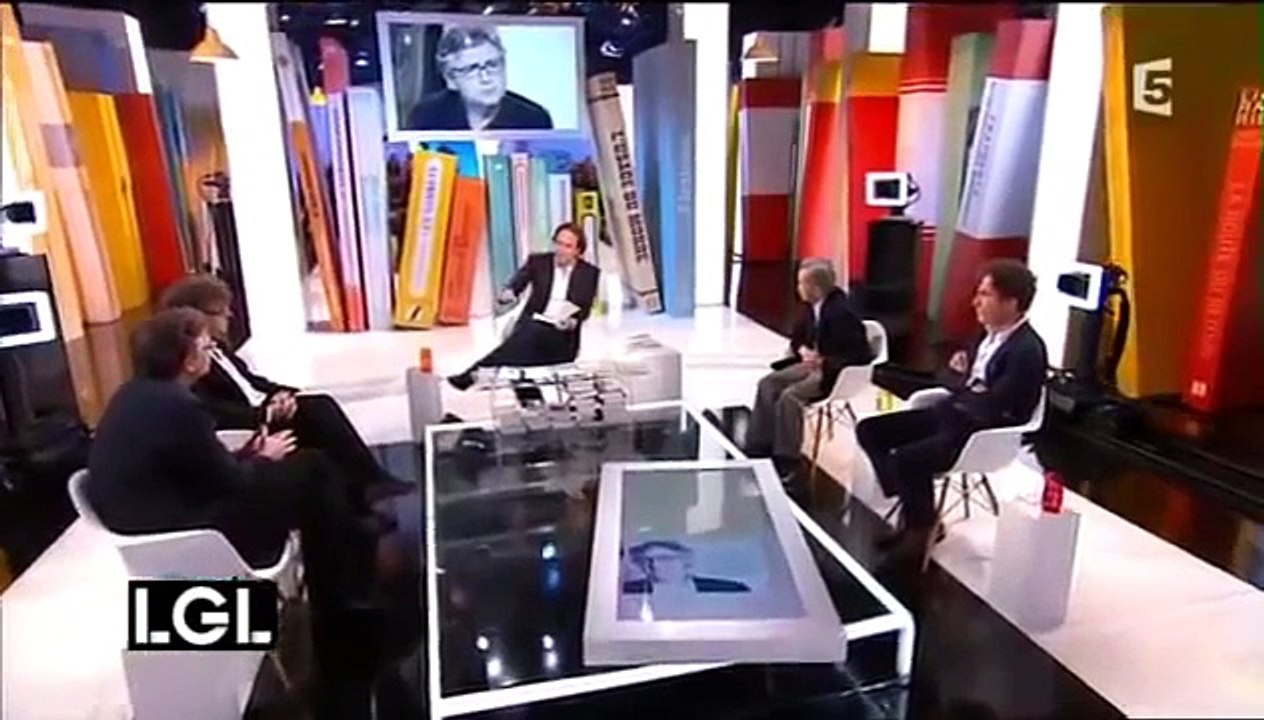 Michel Onfray dans La grande librairie 28 11 2013
