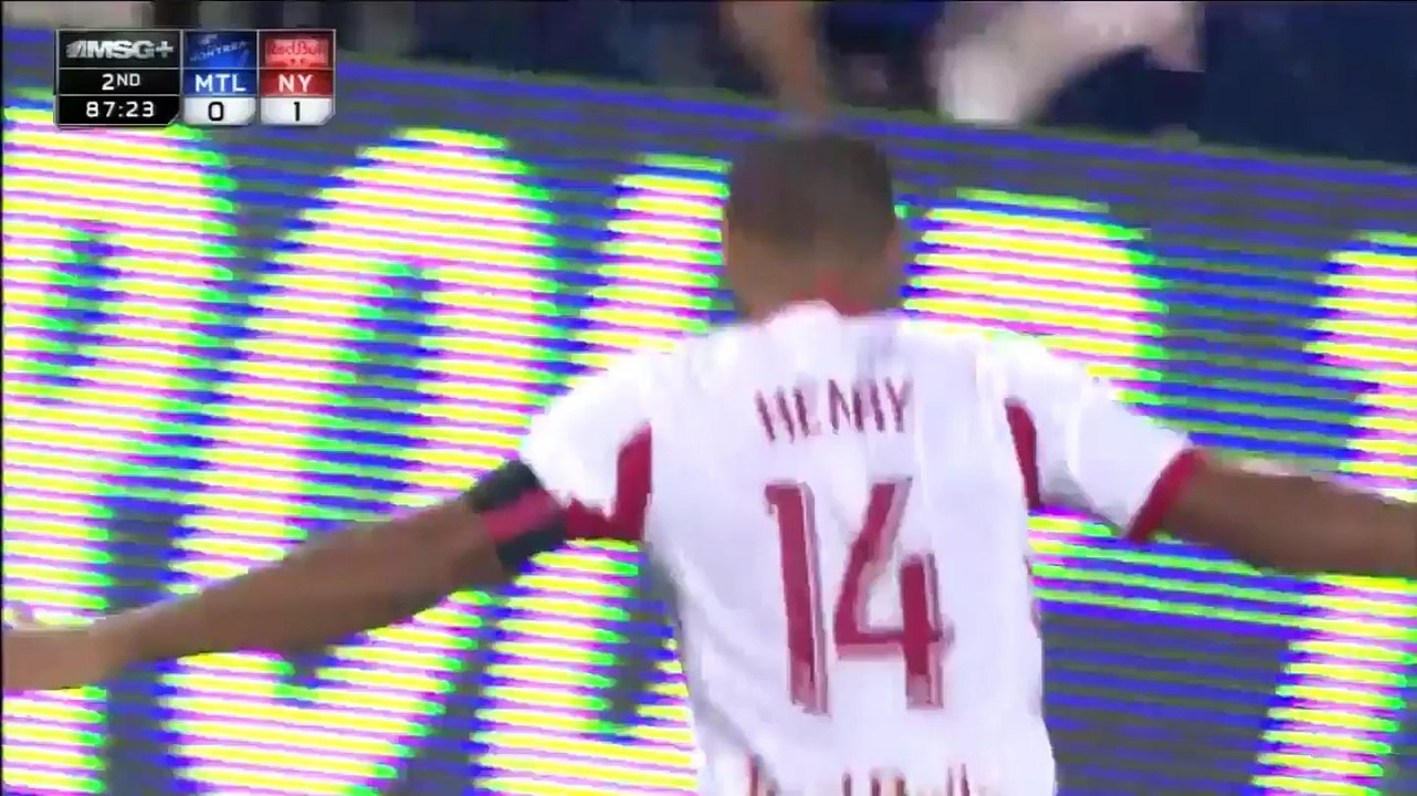 Thierry Henry - Bicycle Kick Goal - NY Red Bulls vs Montreal Impact - MLS 05.08.2013
