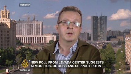 Despite isolation of Russia, Putin enjoys popularity