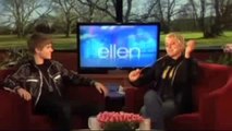 SHOCKING : Justin Bieber Flashes His Underwear | The Ellen DeGeneres Show TODAY