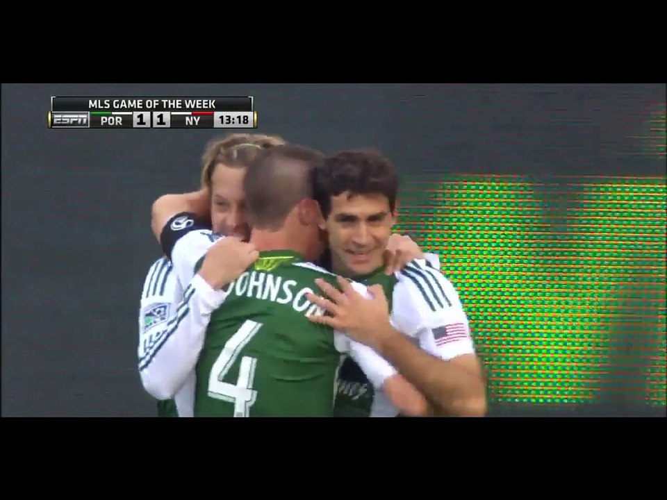 Diego Valeri - Goal - Portland Timbers v NY Red Bulls - MLS - 03.03.2013