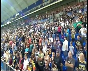 2012 NRL All Stars Players Entrance , National Anthem & Moment of Silence Speech