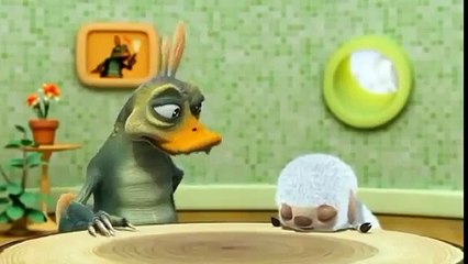funny cartoons  Sheep on desert island