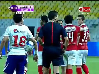 ستوديو الحياة - مهارة رمضان صبحي تتسبب في طرد حازم إمام .. مباراة القمة الأهلي والزمالك