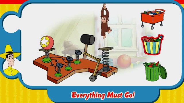 Curious George Everything Must Go Cartoon Animation PBS Kids Game Play Walkthrough