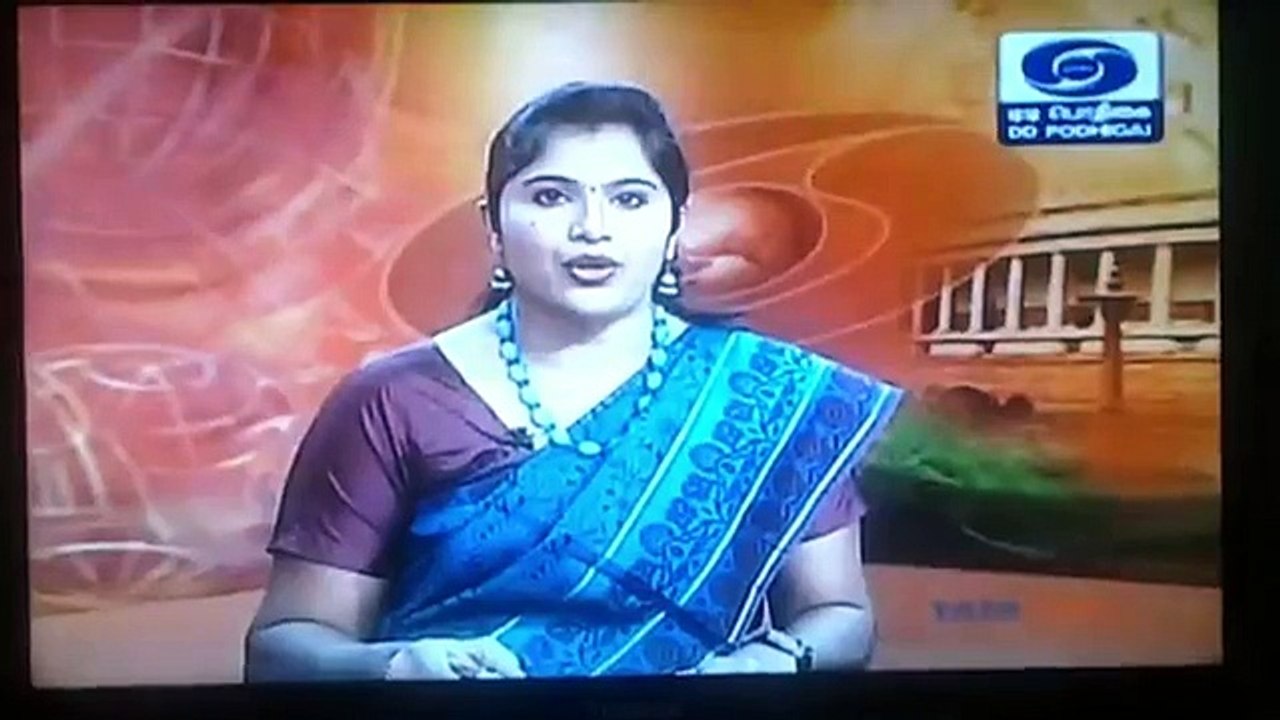 IDF news in Doordarshan Podhigai - Dr. Shanta gets Mother Teresa Award 2013