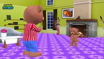 Teddy Bear Teddy Bear Turn Around Children Nursery Rhymes for Babies Funny Cartoons 3D Animation