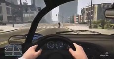 Pedestrians Don't Die In GTA V