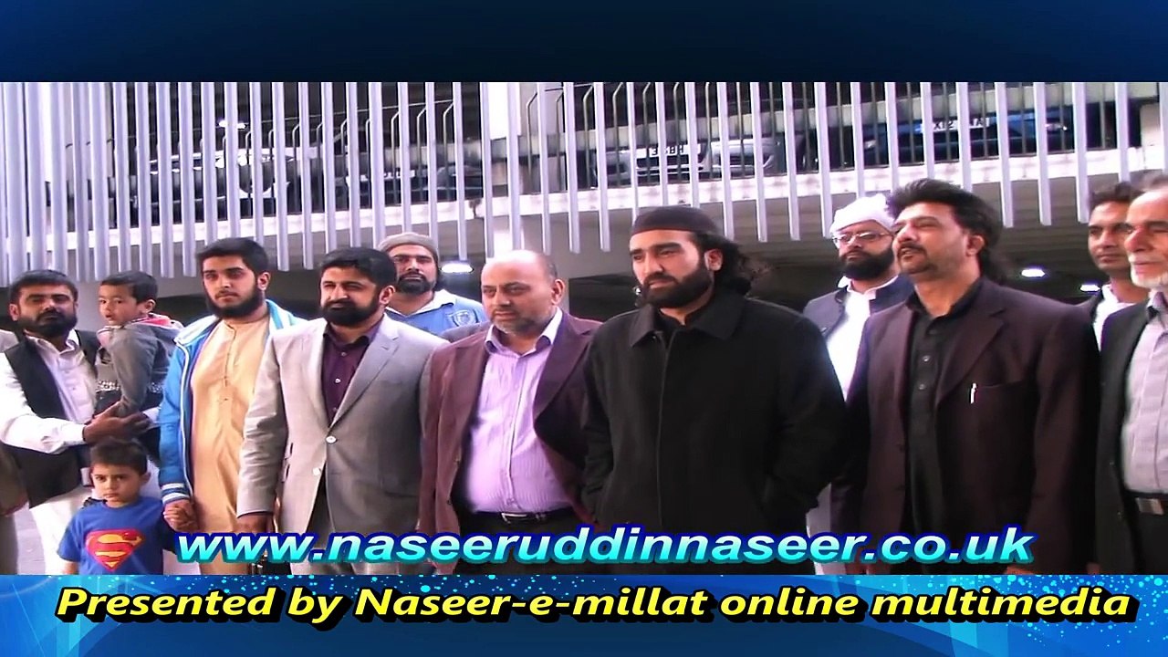 Arrival of Pir Syed Ghulam Najamuddin Gilani Shah Sahib at Manchester Airport 26_05_2013