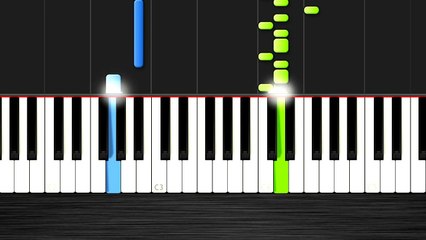 Wiz Khalifa - See You Again -EASY Piano Tutorial (50% Speed)- Synthesia