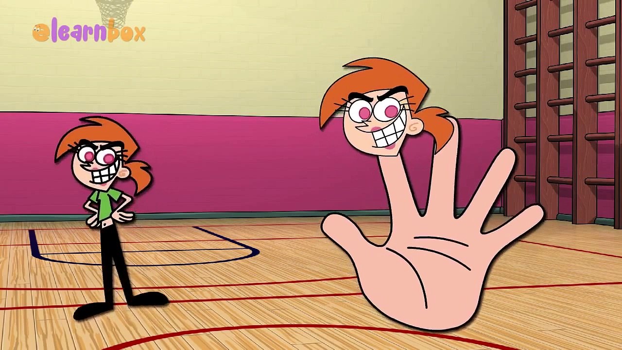 The Finger Family Rhyme [The Fairly Odd PARENTS Cartoon] Family Rhymes - Children Nursery