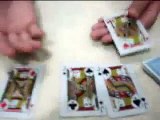 Magica dos 4 ladrões com cartas (aprenda)